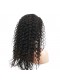 Natural Color Unprocessed Indian Remy 100% Human Hair Deep Wave Full Lace Wigs