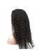 Natural Color Unprocessed Indian Remy 100% Human Hair Deep Wave Full Lace Wigs