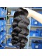 Natural Color Body Wave Peruvian Virgin Human Hair Weaves 4pcs Bundles