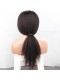 Lace Front Human Hair Wig Peruvian Virgin Hair Kinky Straight Wigs Natural Color 