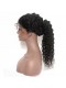 Natural Color High Quality 100% Brazilian Virgin Human Hair Wig Deep Wave Lace Front Wigs