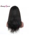 Italian Yaki Straight Full Lace Human Hair Wigs 150% Density Brazilian Lace Front Human Hair Wigs