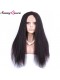 250% Density Wig Pre-Plucked Natural Hairline Brazilian Italian Yaki Straight Lace Front Human Hair Wigs Bleached Knots