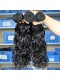 Natural Color Peruvian Virgin Human Hair Water Wet Wave Hair Weave 3 Bundles