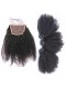 razilian Virgin Hair Afro Kinky Curly Lace Closure with 3pcs Weaves