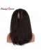 Kinky Straight 360 Lace Frontal Natural Hairline 22*4*2 Brazilian 360 Lace Virgin Hair