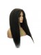 Kinky Straight Full Lace Human Hair Wigs Mongolian Virgin Hair Natural Color