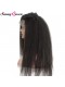 360 Lace Frontal Wigs 7A Kinky Straight Full Lace Human Hair Wigs 180% Density 360 Lace Front Wig
