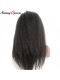 360 Lace Frontal Wigs 7A Kinky Straight Full Lace Human Hair Wigs 180% Density 360 Lace Front Wig