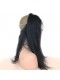 360 Lace Frontal Band Yaki Straight Brazilian Virgin Hair Lace Frontal With Natural Hairline