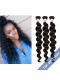 Natural Color Loose Wave Hair Extensions Brazilian Virgin Human Hair Weave 3 Bundles