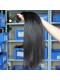 Silk Straight Unprocessed Mongolian Virgin Human Hair 3 Bundles Natural Color 