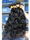 Mongolian Virgin Human Hair Water Wet Wave Hair Weave 3 Bundles Natural Color