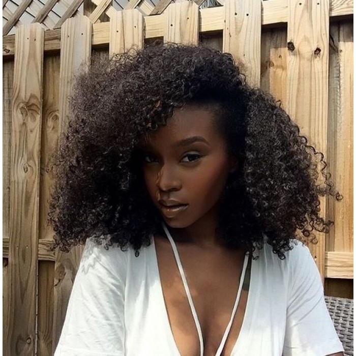 Brazilian Virgin Human Hair 3b 3c Kinky Curly Hair Weave 3 Bundles